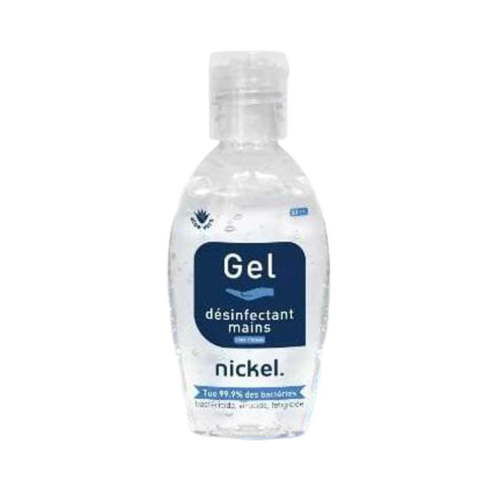 Nickel - Gel désinfectant Aloe vera - 50ml