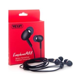 Yexin - Ecouteur filaire A88 - Noir