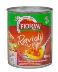 Fiorini - Raviolis pur boeuf 4/4 - 800g