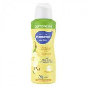 Monsavon-Déodorant pierre d'alun vanille compressé anti-transpirant-100ml