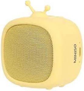 MINISO - Portable TV Wireless Speaker K02 - jaune