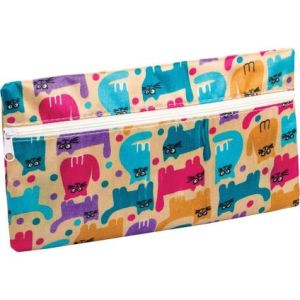 CENTRUM - Trousse Chats Muilti Couleur- Plate 22* 12cm
