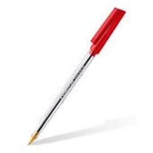 Staedtler - Stylo bille pointe moyenne - rouge