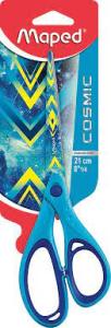 Maped - Ciseaux COSMIC TEENS - Bleu 21 cm