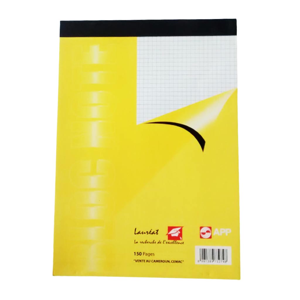Lauréat - Bloc Note A5 150 Pages