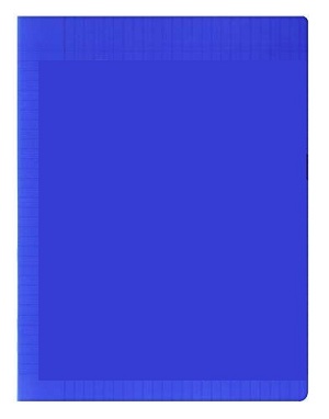 Laureat - Cahier A4 couverture plastique Bleu - 192 Pages