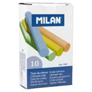 MILAN - Craie de couleur - Boite de 10