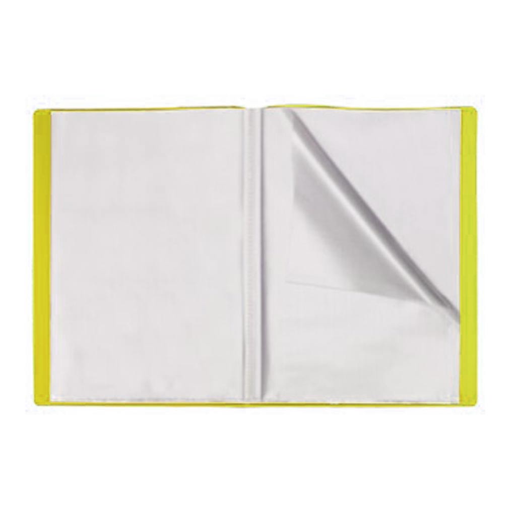 Office Plast - Protège-Document en PP Openline - 60 Vues -Jaune Poussin
