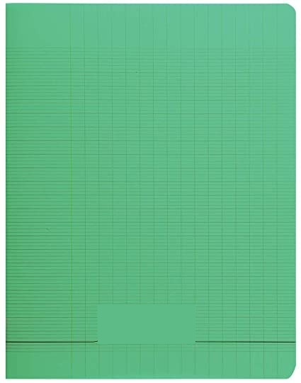 Laureat - Cahier 17x22 couverture plastique Vert - 48 Pages