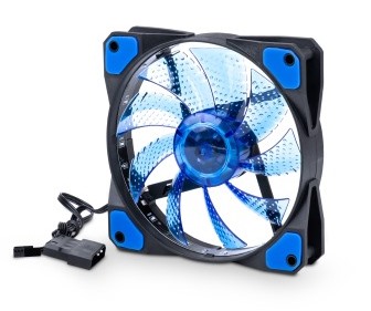 Ventilo 120mm - bleu