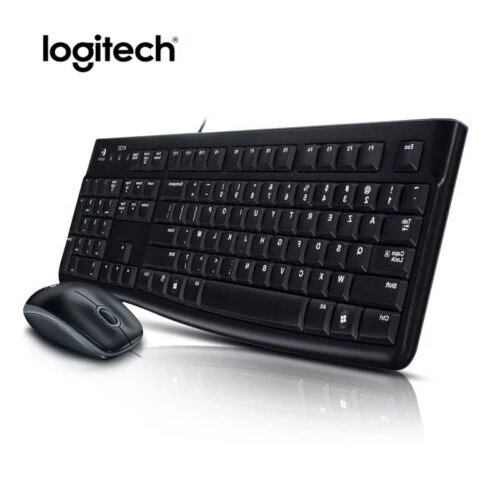 Logitech - Clavier et souris filaires MK120
