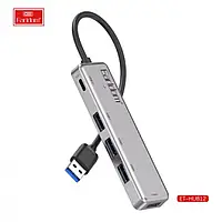 Port USB avec 4 sorties USB 2.0 et 1 sortie Type-C 