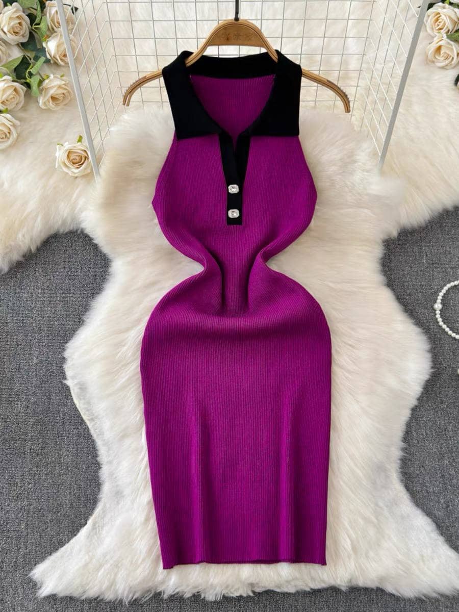 Robe fushia