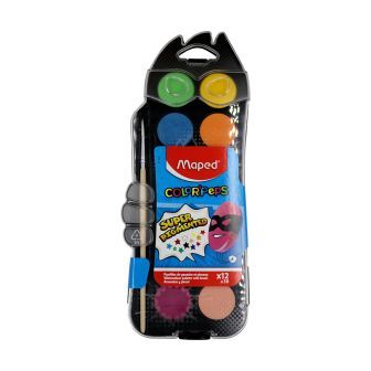 Maped - Aquarelle 12 pastilles color'peps 