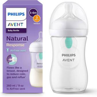 Avent - Biberon Philips Avent - Réponse Naturelle 260ml  