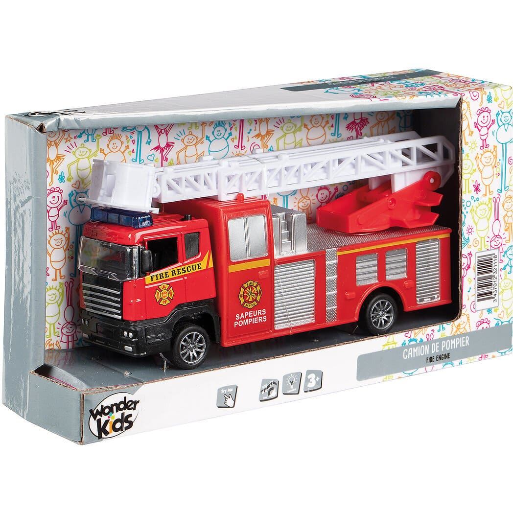 Electrikids - CAMION POMPIER SON LUM ASS2 