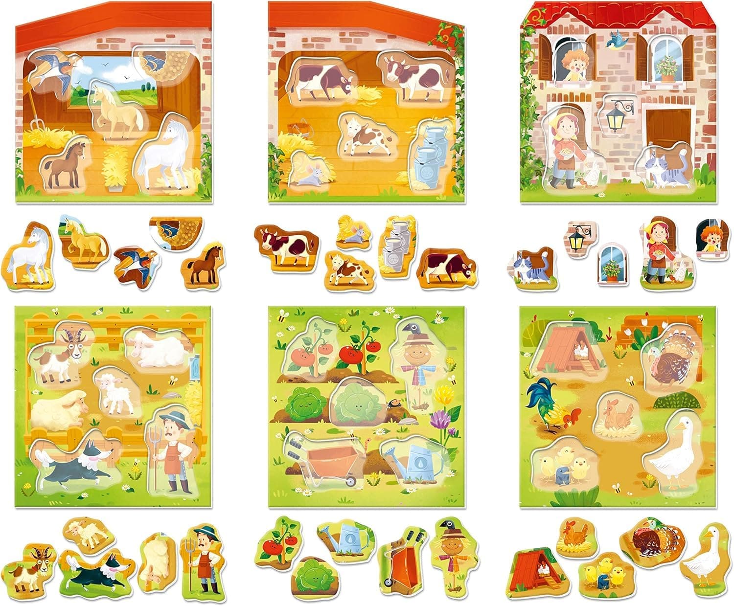 Mon puzzle de la ferme 