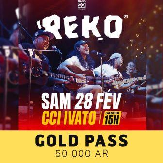 Billet Gold PASS - REKO 