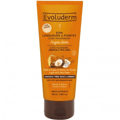 EVOLUDERM - Soin longueurs et pointes argan divin - 100ml 