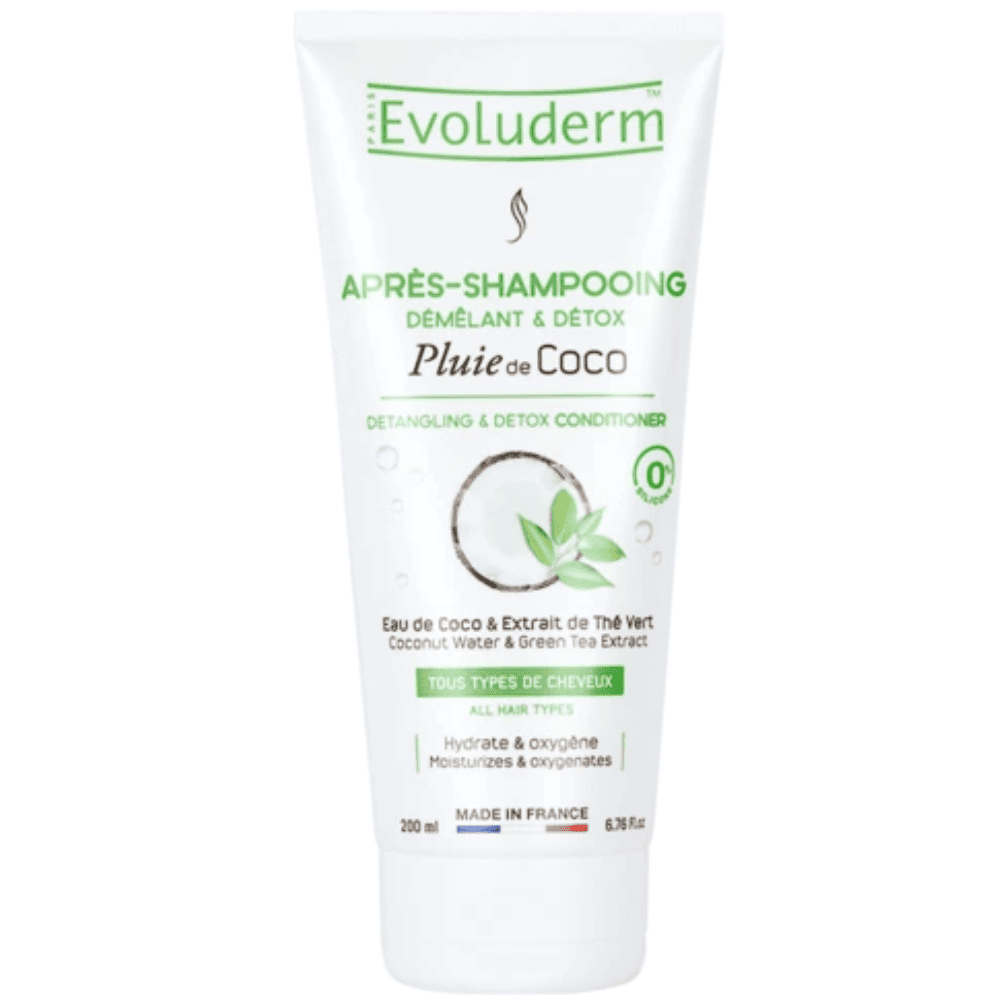 EVOLUDERM - Apres shampoing pluie de coco - 200ml 