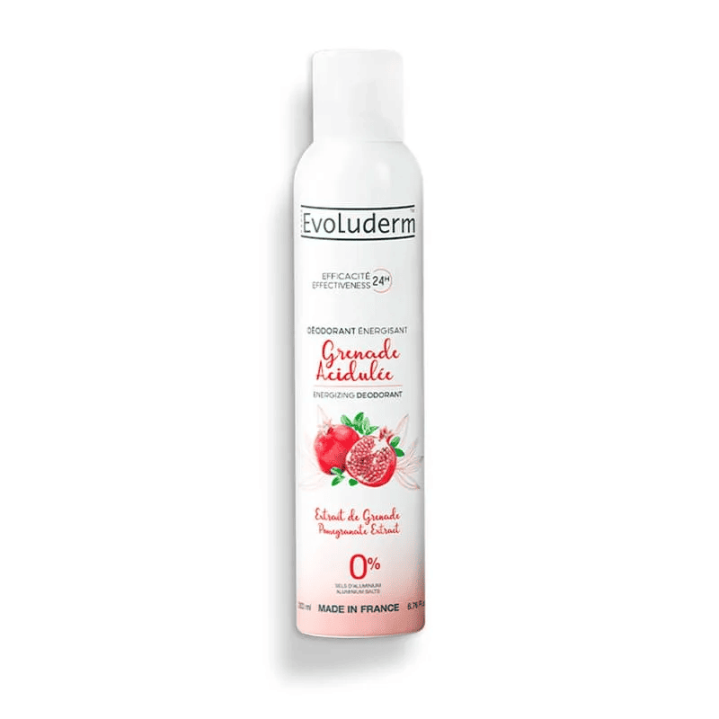EVOLUDERM - Deodorant Spray grenade acidulee 24H - 200ml 