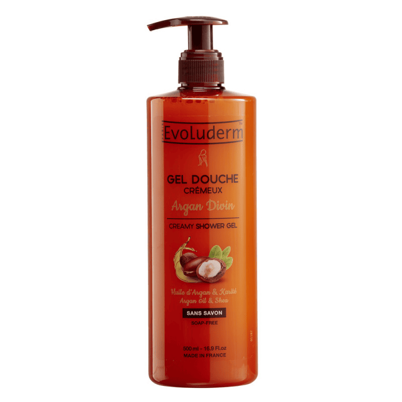 EVOLUDERM - Gel douche argan divin - 500ml 