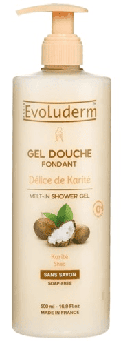 EVOLUDERM - Gel douche delice karite - 500ml 