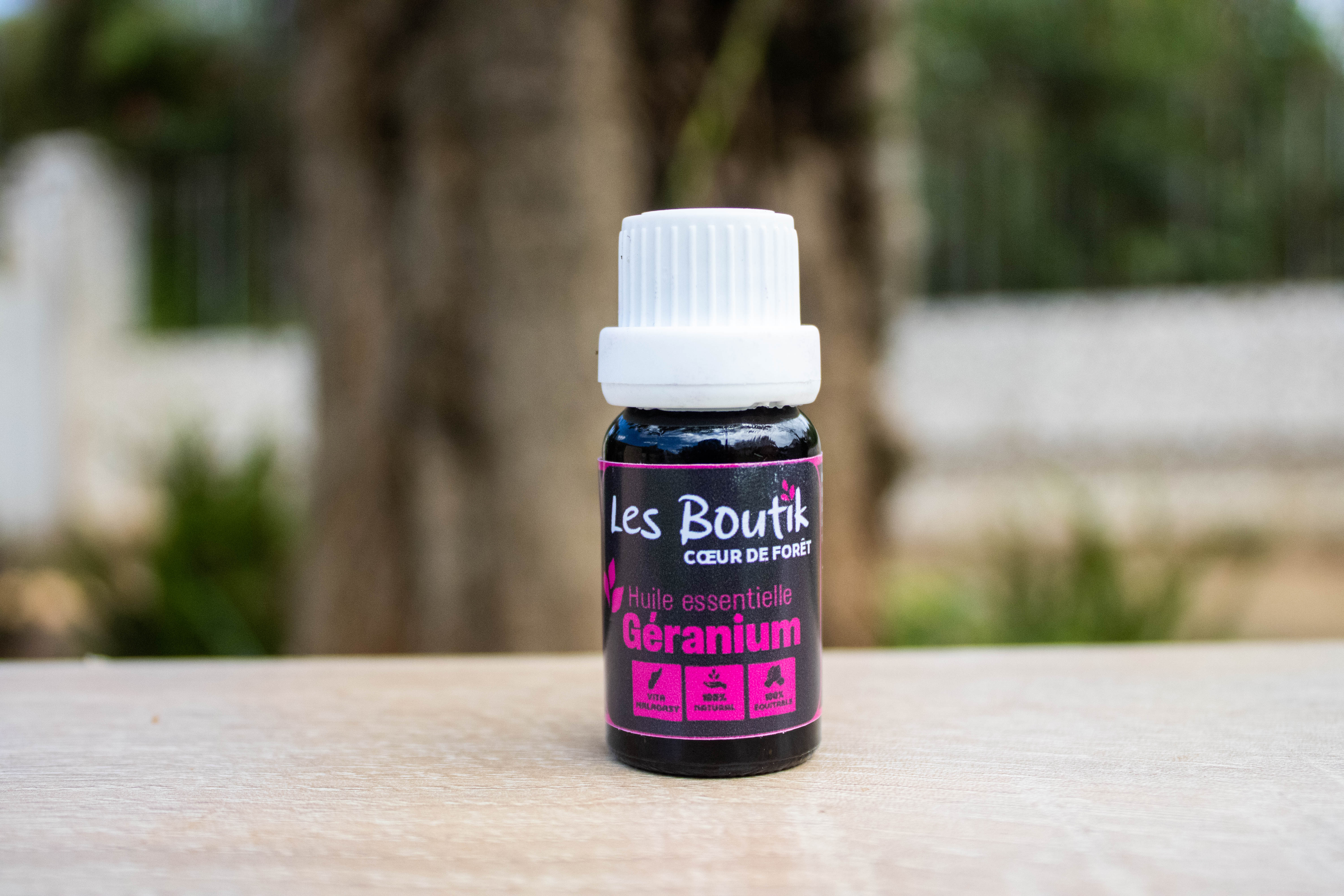 Huile essentielle Geranium Bourbon 