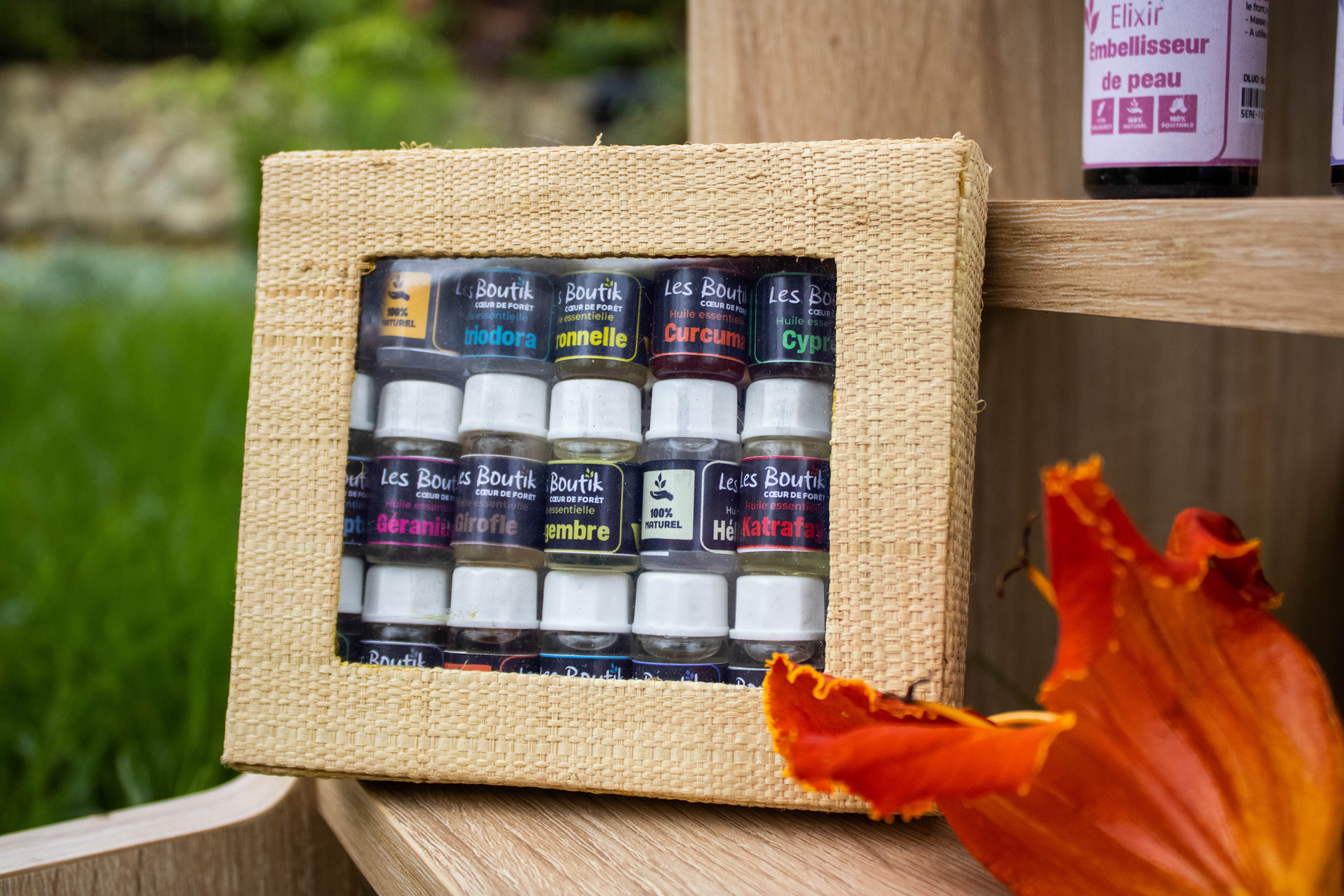 Coffret testeur (raphia) 