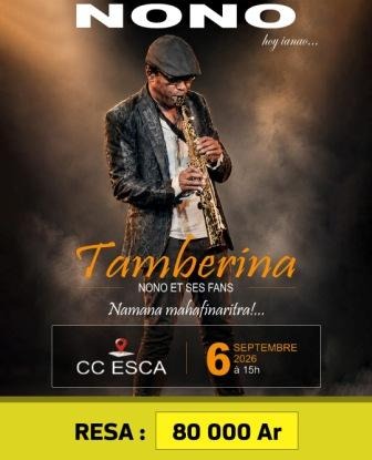 Billet Resa NONO - CC ESCA Antanimena 