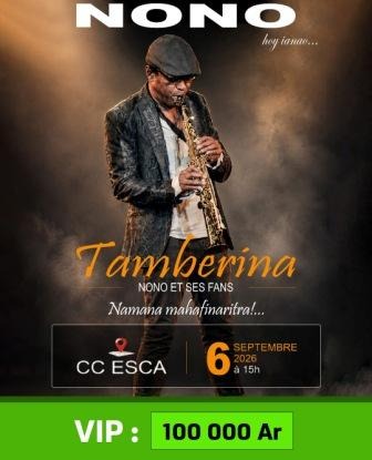 Billet VIP NONO - CC ESCA Antanimena 