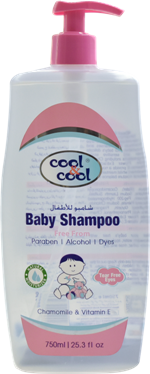 cool and cool - shampoing bebe (750ml) PC057 
