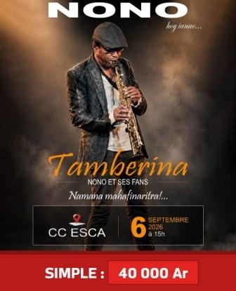 Billet Simple NONO - CC ESCA Antanimena 